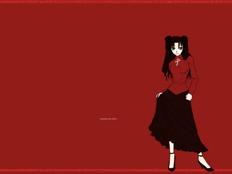 Fate远坂凛壁纸 壁纸18