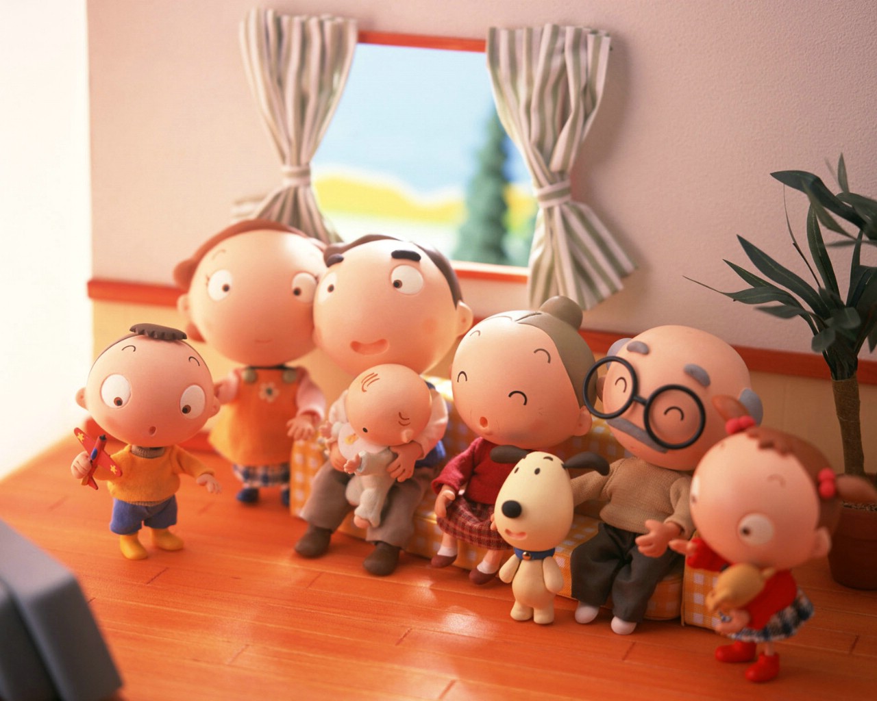 欢乐家庭卡通系列16壁纸图片动漫