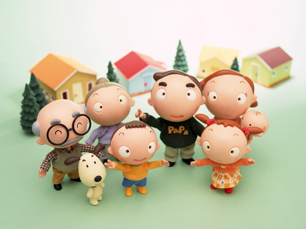 欢乐家庭卡通系列16壁纸图片动漫