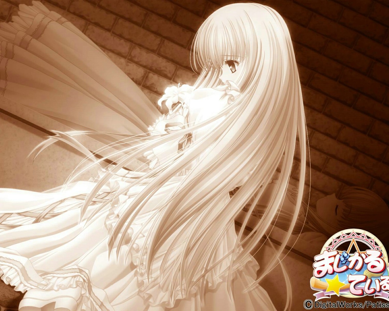 壁纸1280×1024糖果女孩