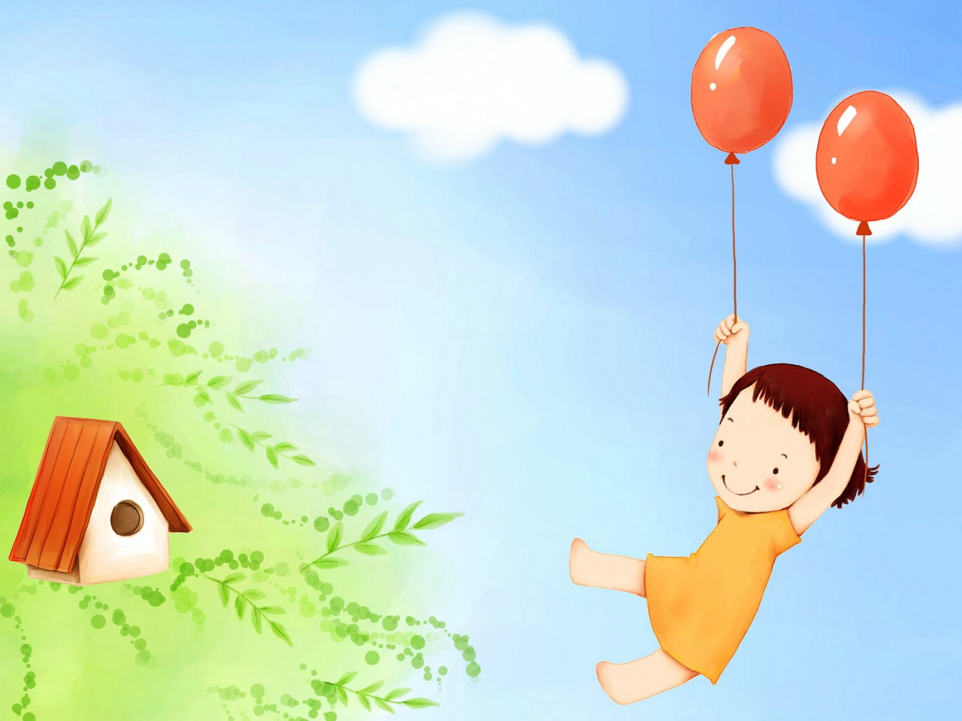 我的童话世界 可爱卡通壁纸 壁纸17