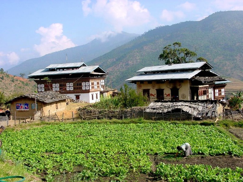  不丹风光 壁纸图片风景壁纸风景图片素材