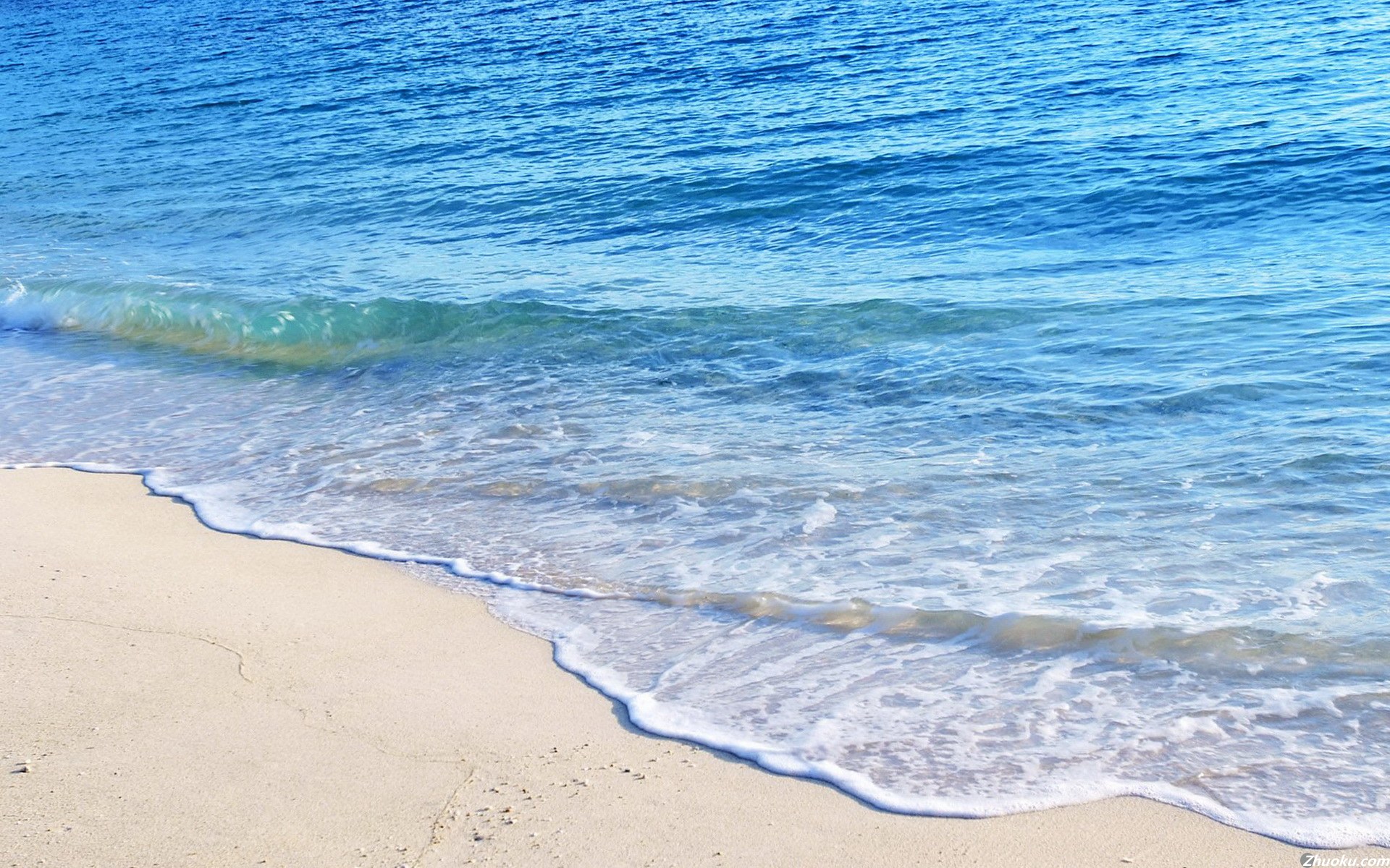 热带海滩海沙-风景高清桌面壁纸预览 | 10wallpaper.com