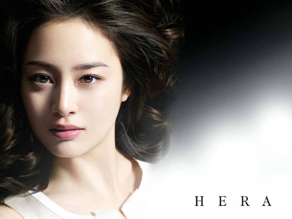 壁纸1024×768韩国hera化妆品广告明星代言壁