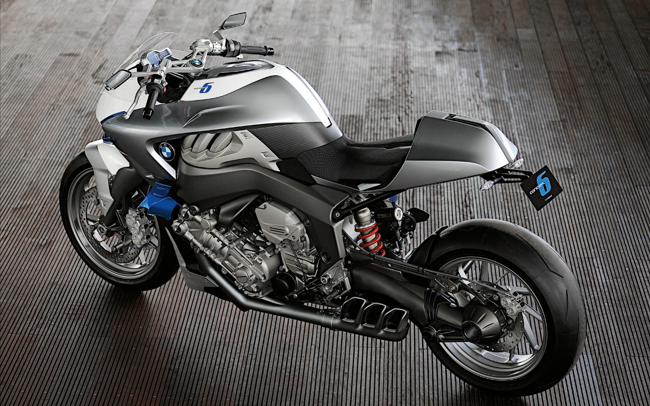 Bmw 6 cylinder concept motorcycle #5