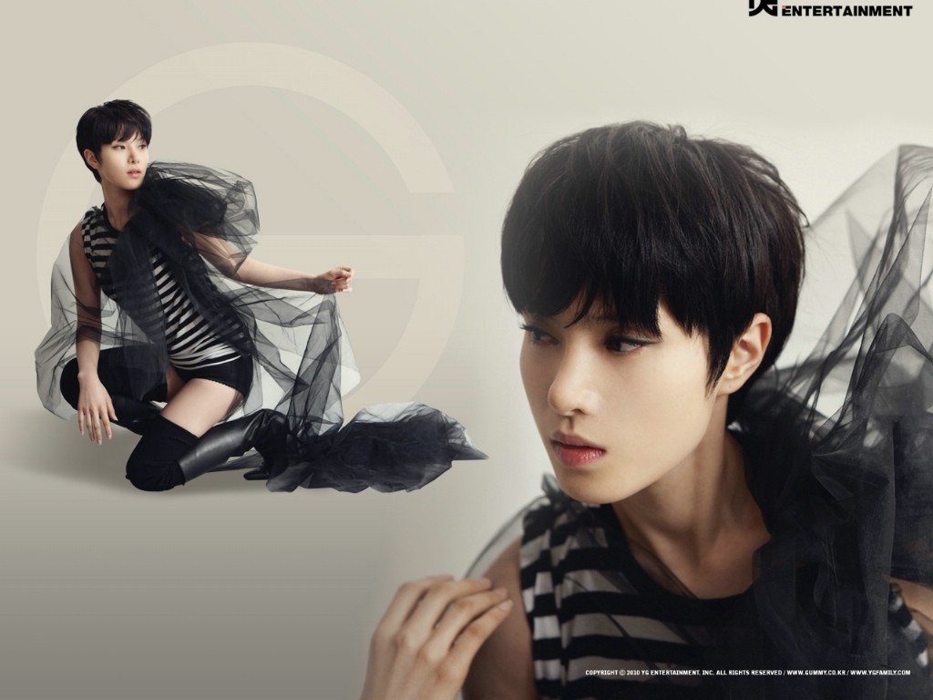 壁纸1024×768 gummy +韩国歌星