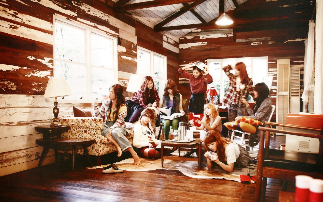 壁纸1280×800<em>少女时代</em>写真宽屏<em>高清</em>壁纸 壁