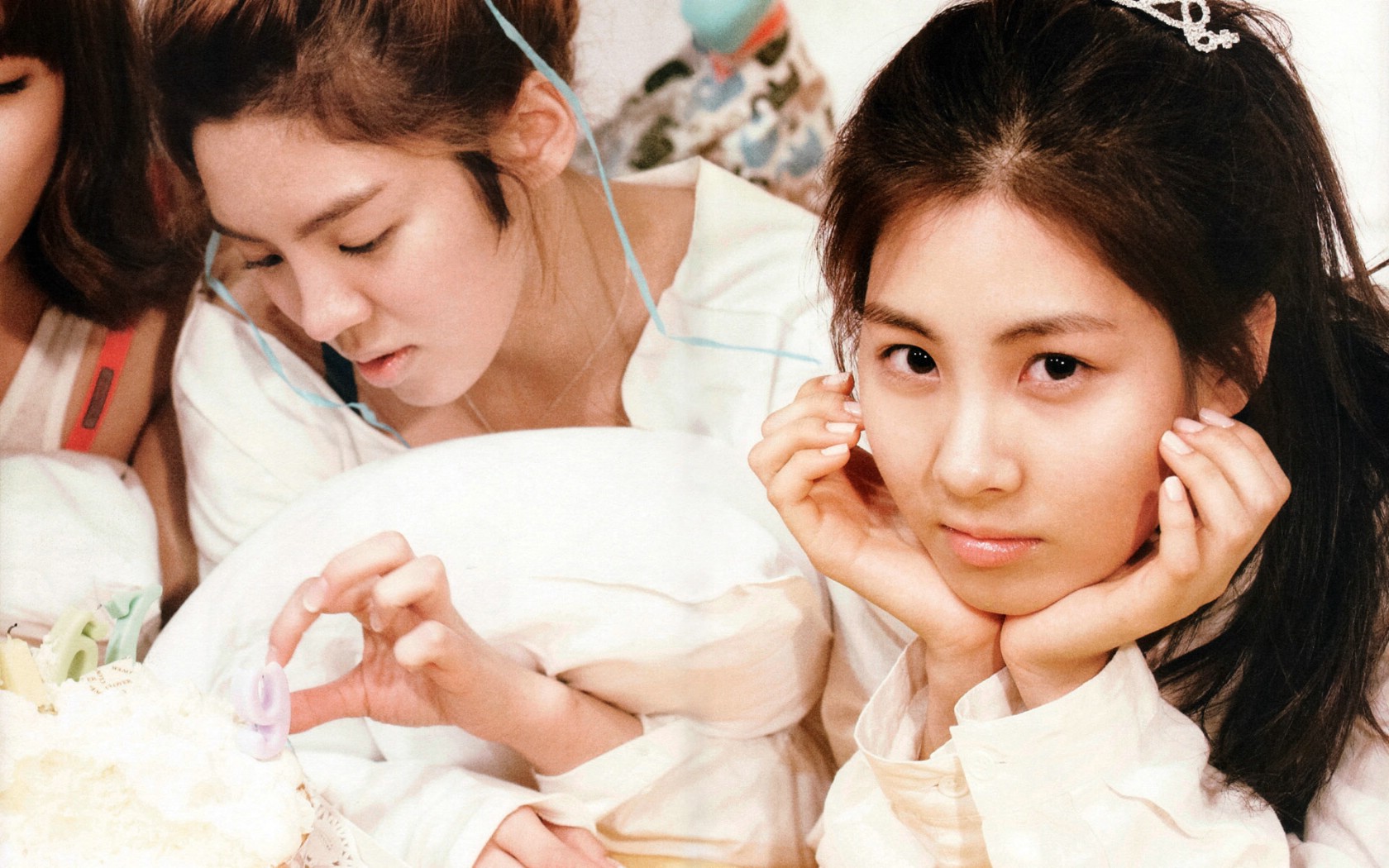 壁纸1680×1050<em>少女时代</em>写真宽屏<em>高清</em>壁纸 壁