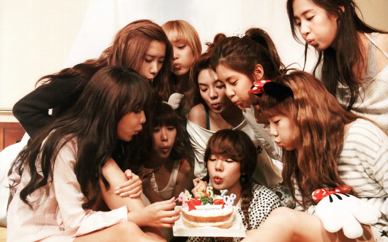 壁纸1280×800<em>少女时代</em>写真宽屏<em>高清</em>壁纸 壁