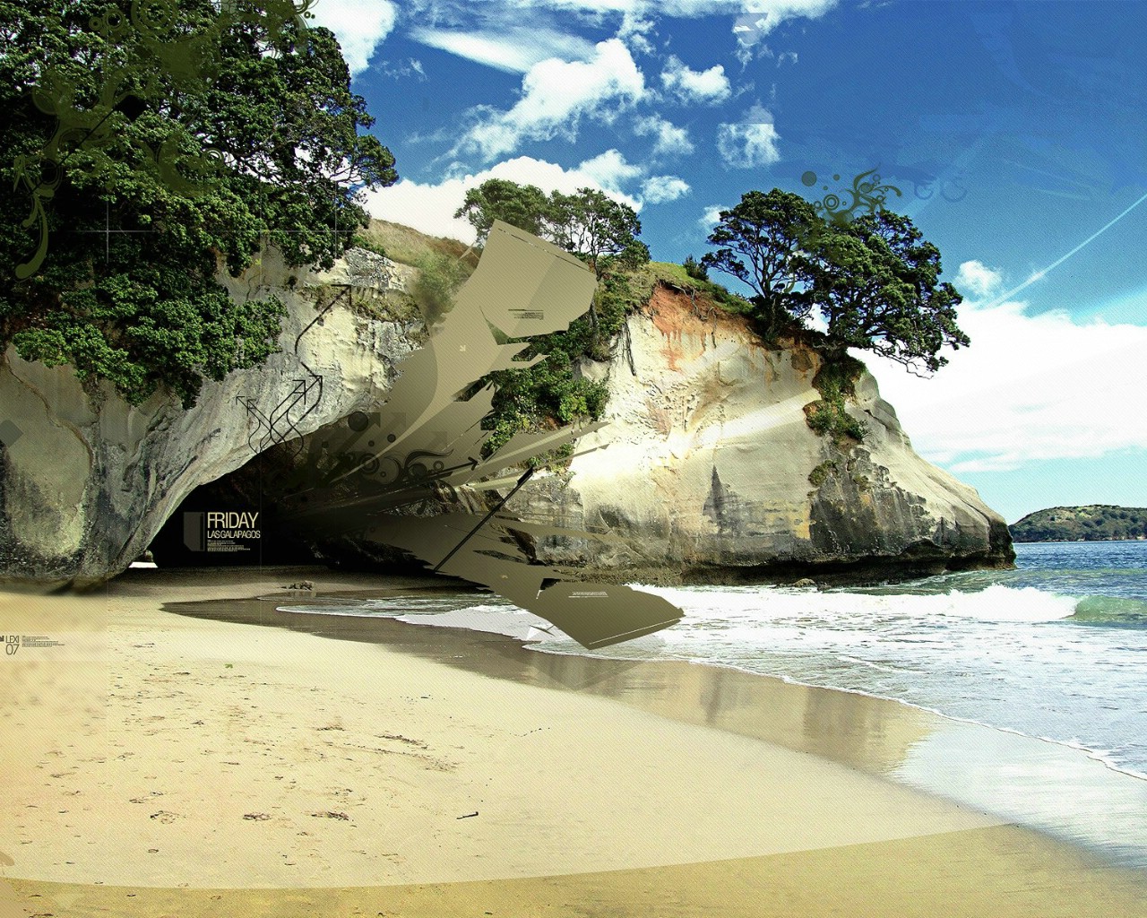 潮流风景设计 普屏壁纸 1024x768 1600x1200