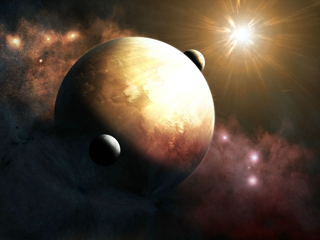 太空1600x1200桌面壁纸. 宇宙太空幻想高清图片