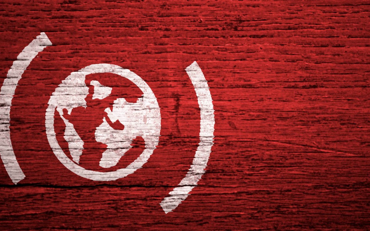 红色 潮流花纹设计宽屏壁纸 壁纸4