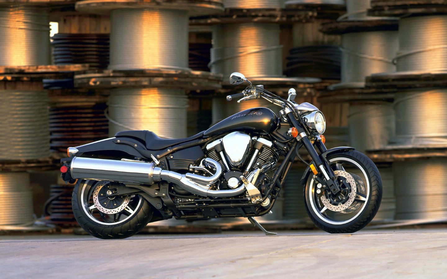 壁纸1440×900yamaha摩托车