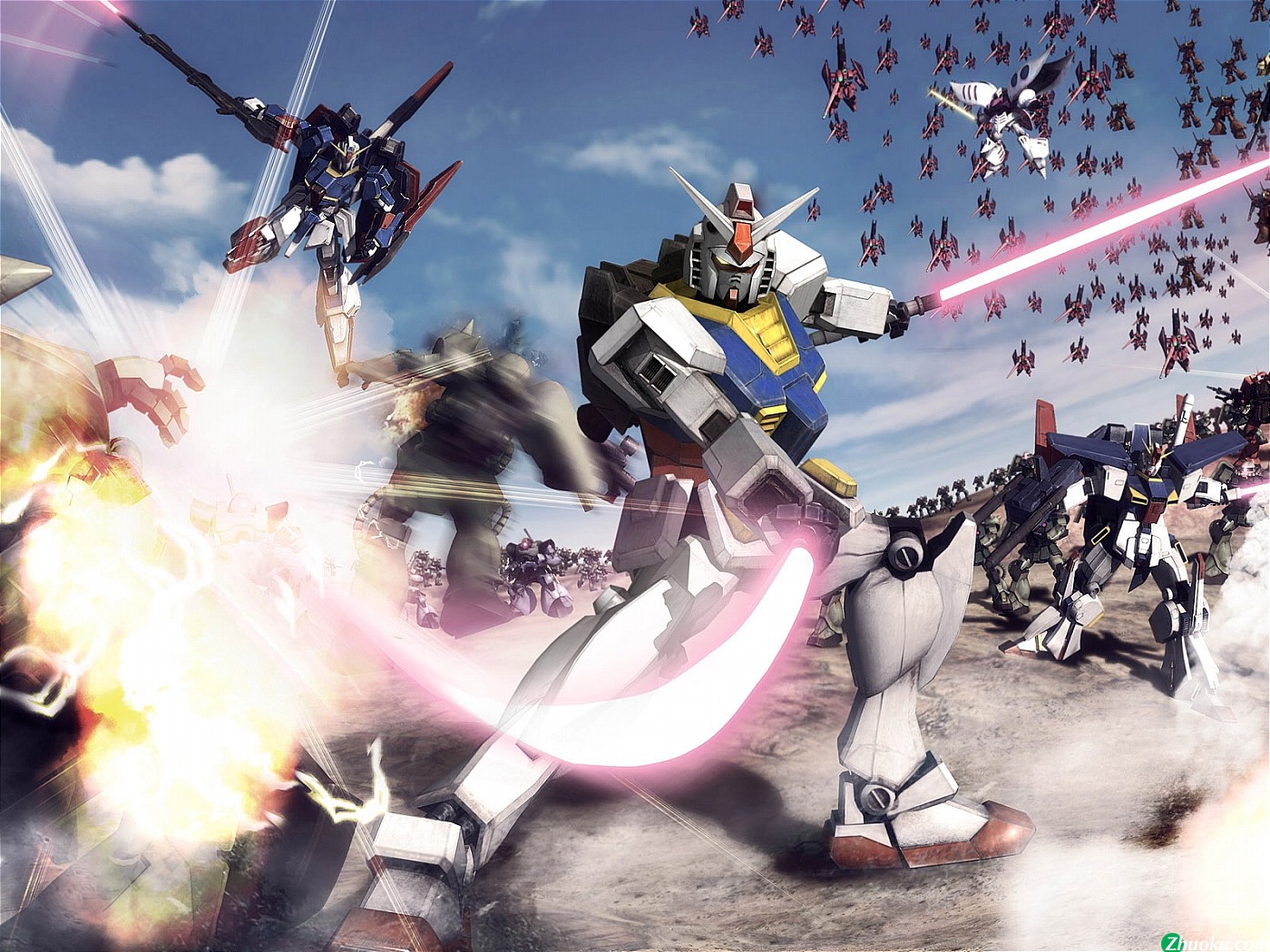 高达无双 壁纸4 1400x1050 4 3