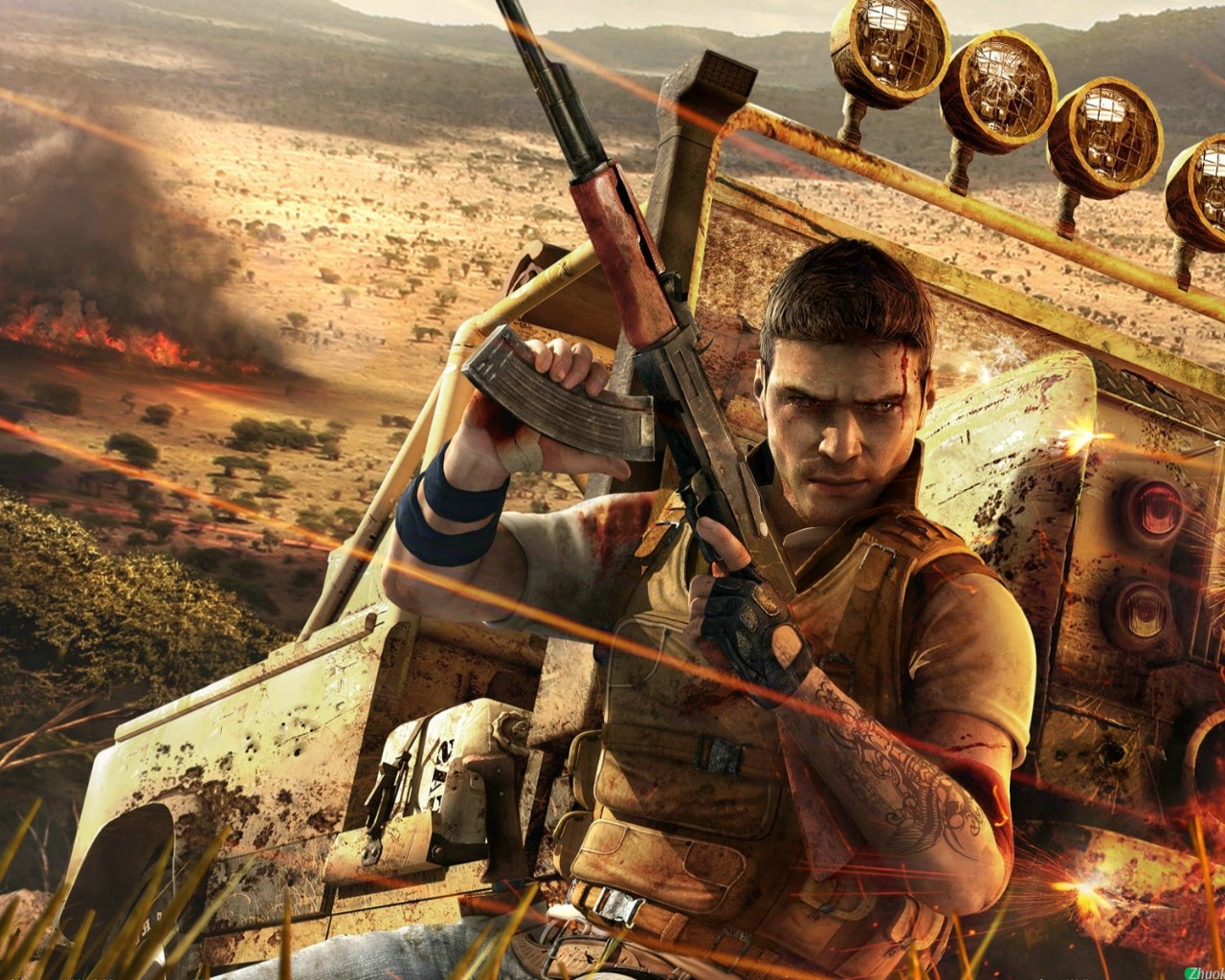 孤岛惊魂2 2 壁纸3 1600x1200 4 3
