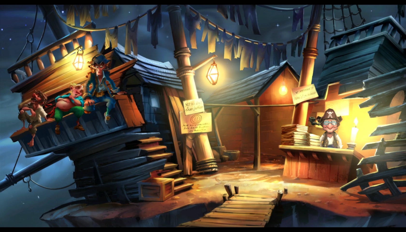 Monkey Island 2 猴岛 宽屏壁纸 1080p 壁纸8